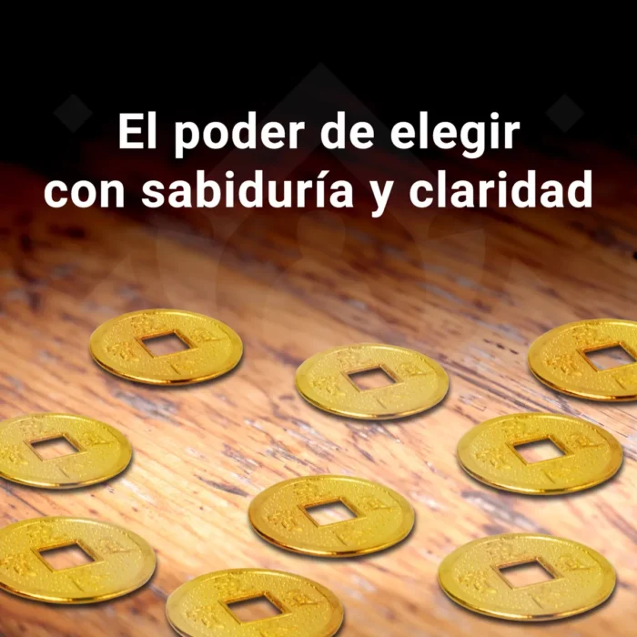 Monedas I Ching Descubre Tu Suerte Y Fortuna 9 Piezas 5