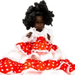 muñeca gitana santería 36 cm protección energética femenina