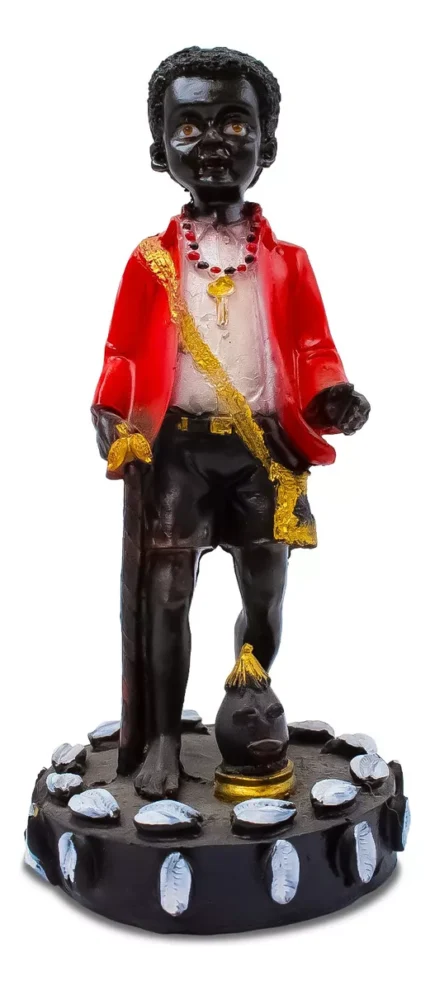 Niño Elegguá 23.4 Cm Protección, Caminos Y Evolución