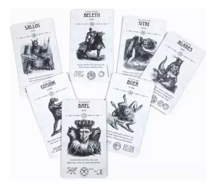 Occult Tarot 78 Cartas Demonios Sigilos Guia Pdf Espanol 4