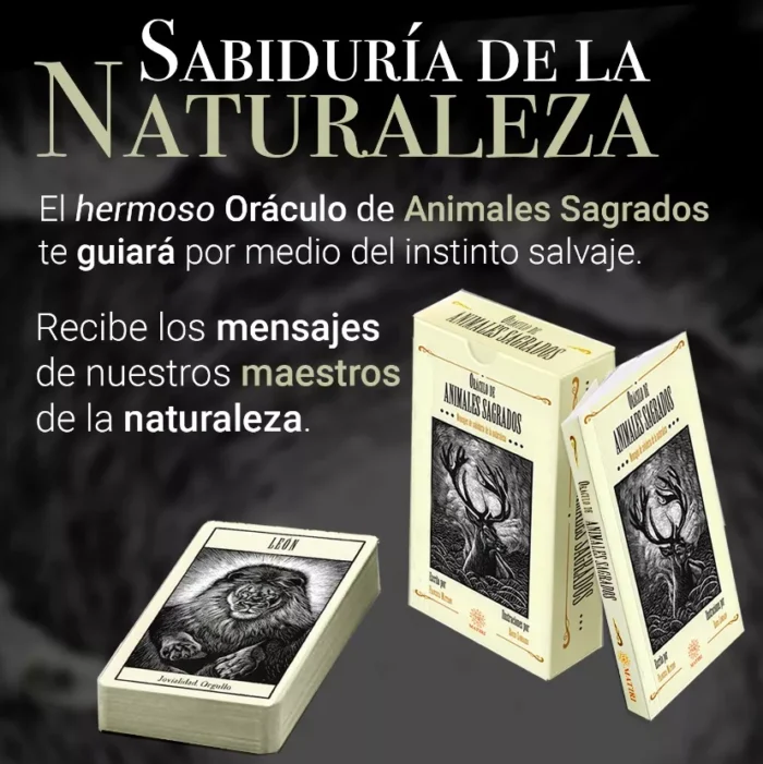 Oraculo Animales Sagrados Sabiduria Ancestral Y Espiritual 1