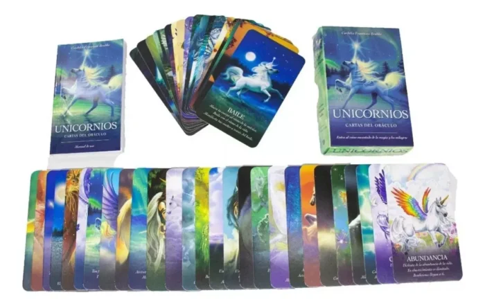 Oraculo De Los Unicornios 44 Cartas Guia Impresa Espanol 3
