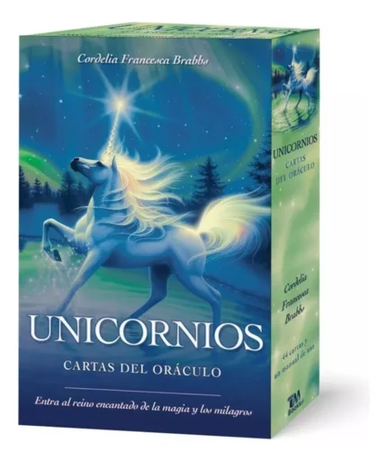 Oráculo De Los Unicornios 44 Cartas + Guía Impresa Español