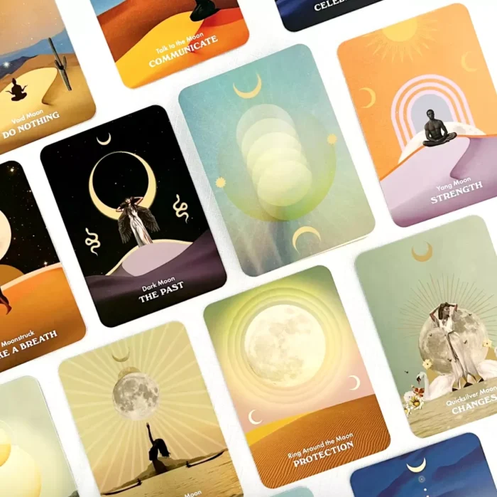Oraculo Estudio De La Luna 48 Cartas Manual Digital Espano 5