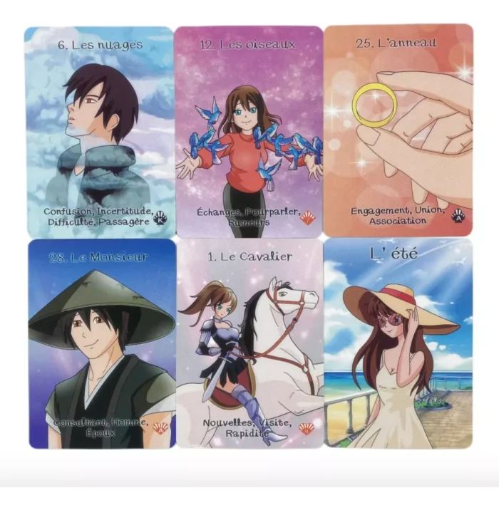 Oraculo Lenormand Du Japon 36 Cartas E book 2