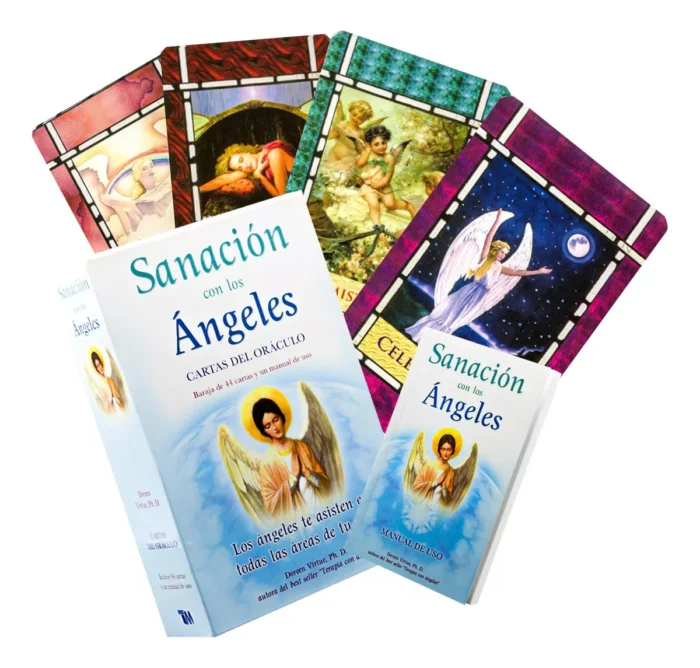 Oraculo Sanacion Con Angeles Doreen Virtue espanol Tarot