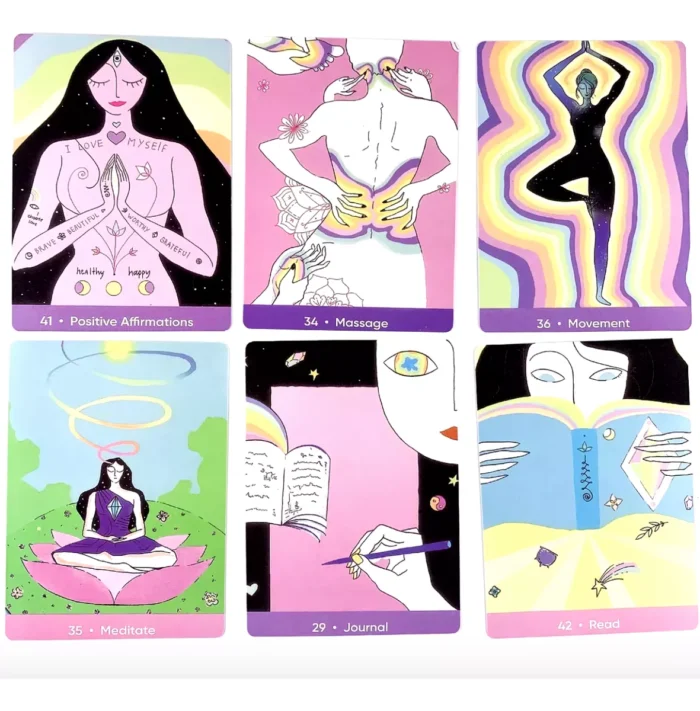 Oraculo Self care 55 Cartas Adivinatorias Guia Pdf Espanol 2