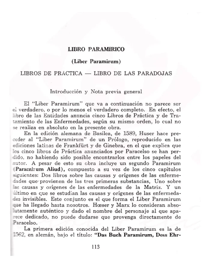 Paracelso Obras Completas Bombastus 8