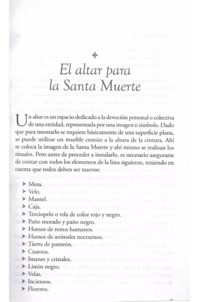 Santa Muerte 3 Virtudes Polvo Diamante 15cm Curada Biblia. 7