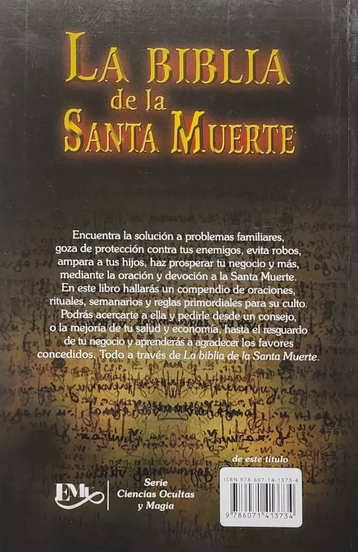 Santa Muerte Morada 15cm Proteccion Libro Esoterico 8