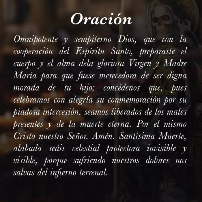 Santa Muerte Suprema Negra Buho 30 Cm Curadalibro 4
