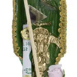 santa muerte verde 30 cm figura vestida curada protección espiritual sanación equilibrio