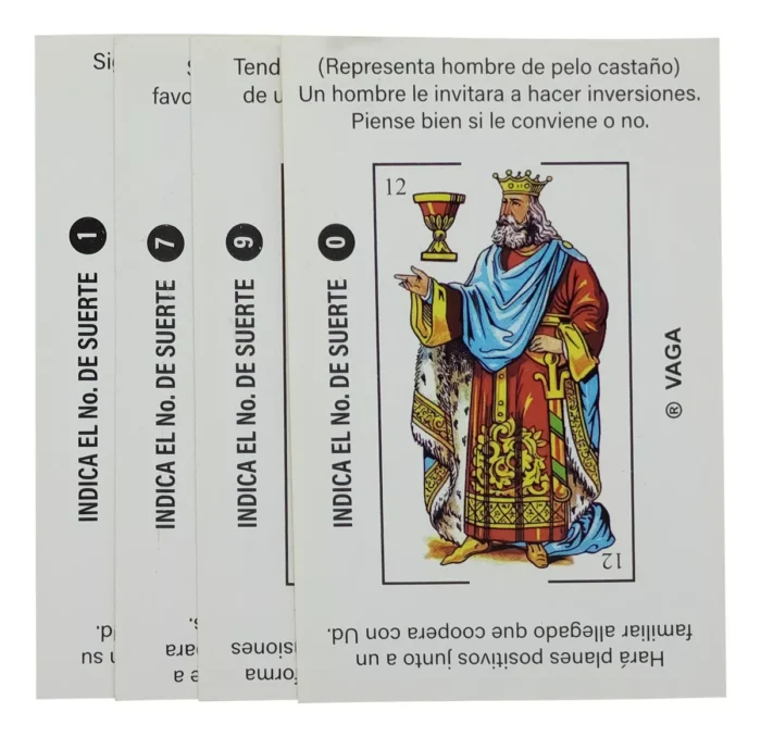 Tarot 40 Cartas Nina La Gitana Con Significadosinstructivo 4