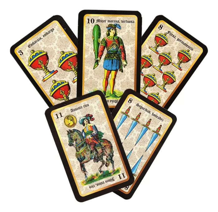 Tarot 48 Cartas Autentica Baraja Gitana Espanola Ebook 1