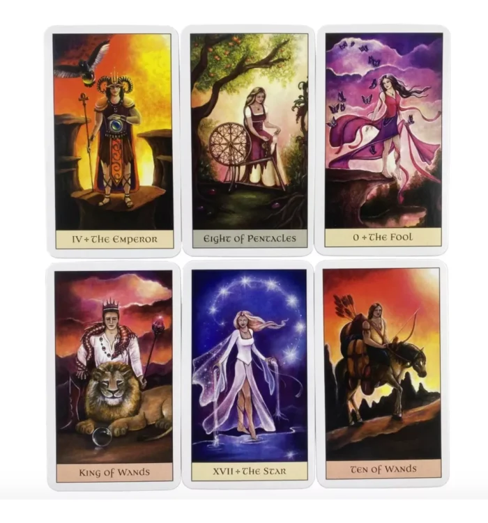 Tarot 78 Cartas Crystal Visions Visiones De Cristalebook 1