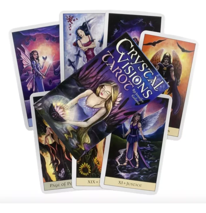 Tarot 78 Cartas Crystal Visions Visiones De Cristalebook 4