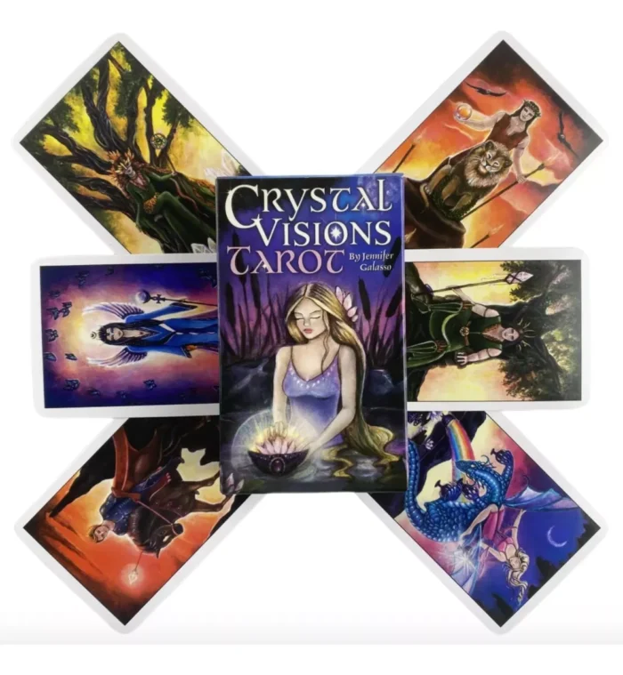 Tarot 78 Cartas Crystal Visions Visiones De Cristalebook