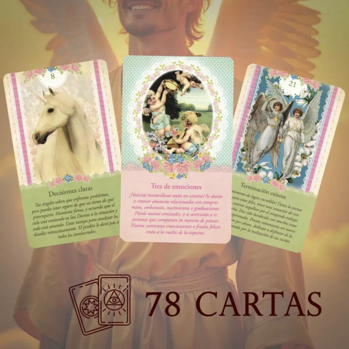 Tarot Angel De La Guarda 78 Cartas Guia Fisico 4