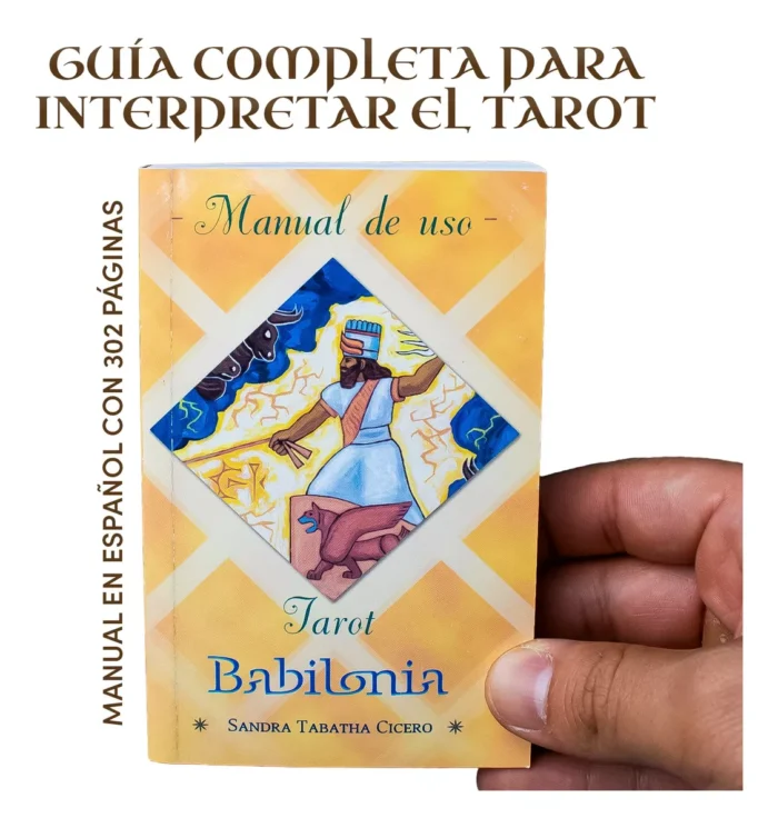 Tarot Babilonia 78 Cartas Rider White Libro Espanol 1