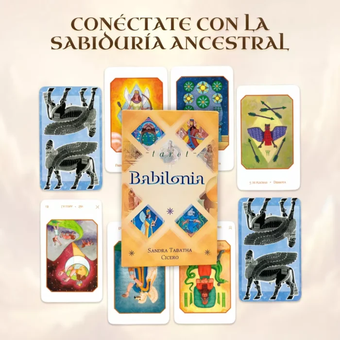 Tarot Babilonia 78 Cartas Rider White Libro Espanol 2