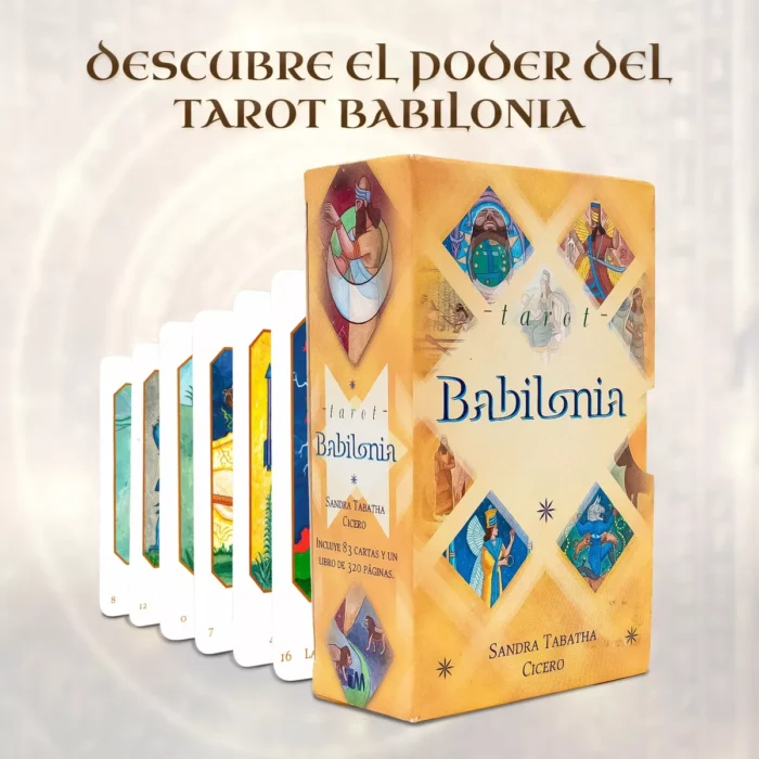 Tarot Babilonia 78 Cartas Rider White Libro Espanol 3