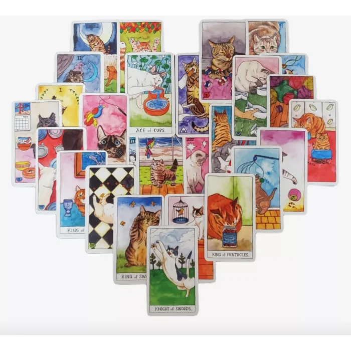 Tarot Cards Cat Tarot 78 Cartas Ebook Digital 3 1