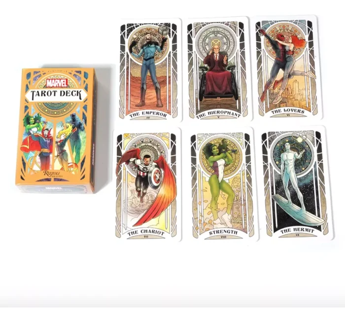 Tarot De Heroes Marsella 78 Cartas Manual Digital Esoterico 1