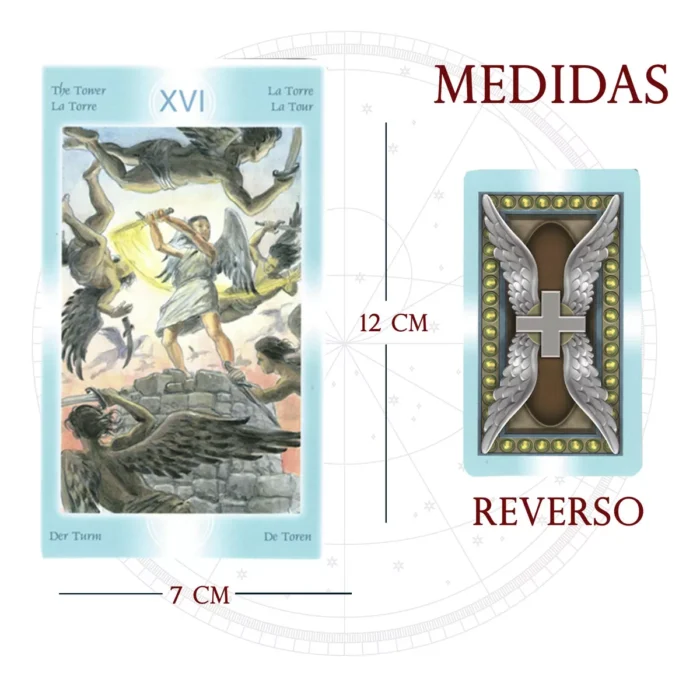 Tarot De Los Angeles 78 Cartas Rider Waite Libro Espanol 2