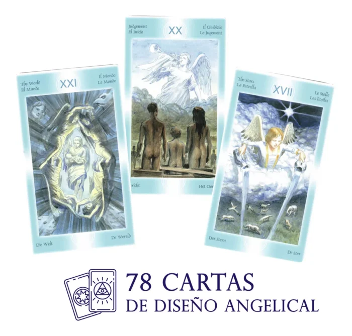 Tarot De Los Angeles 78 Cartas Rider Waite Libro Espanol 4