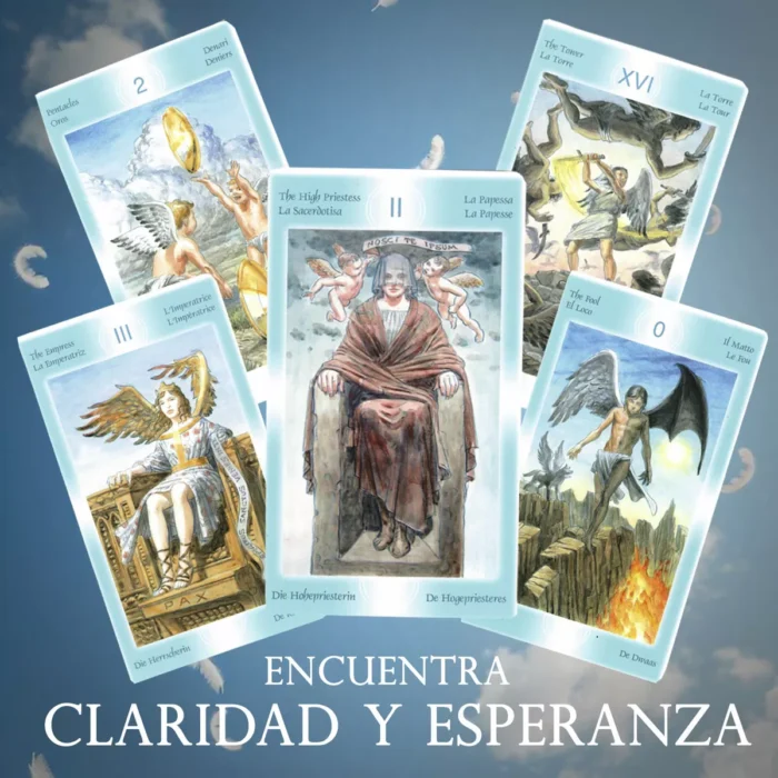 Tarot De Los Angeles 78 Cartas Rider Waite Libro Espanol 5