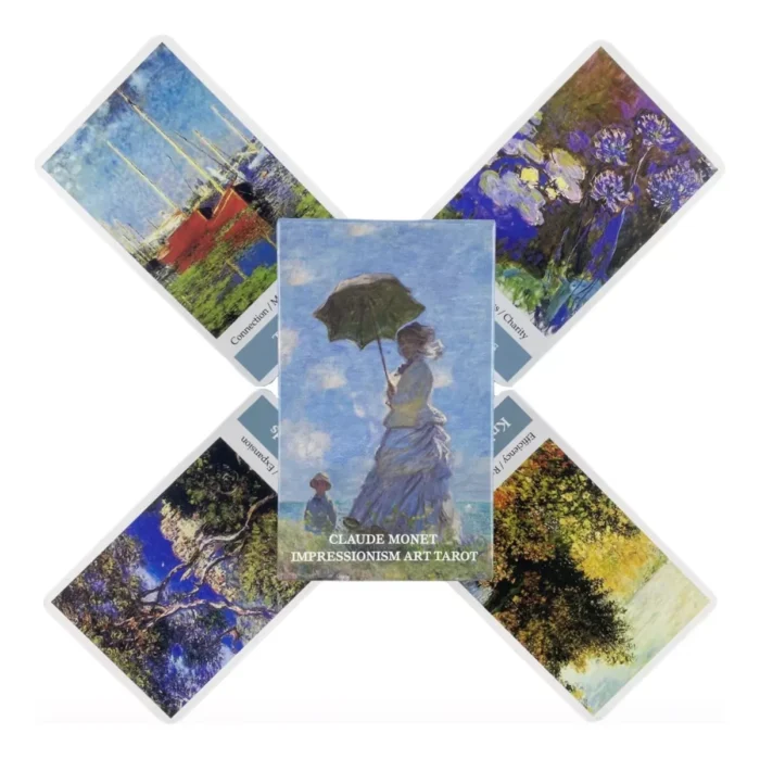 Tarot De Monet Impresionista 78 Cartas Artisticas Ilustrado 3