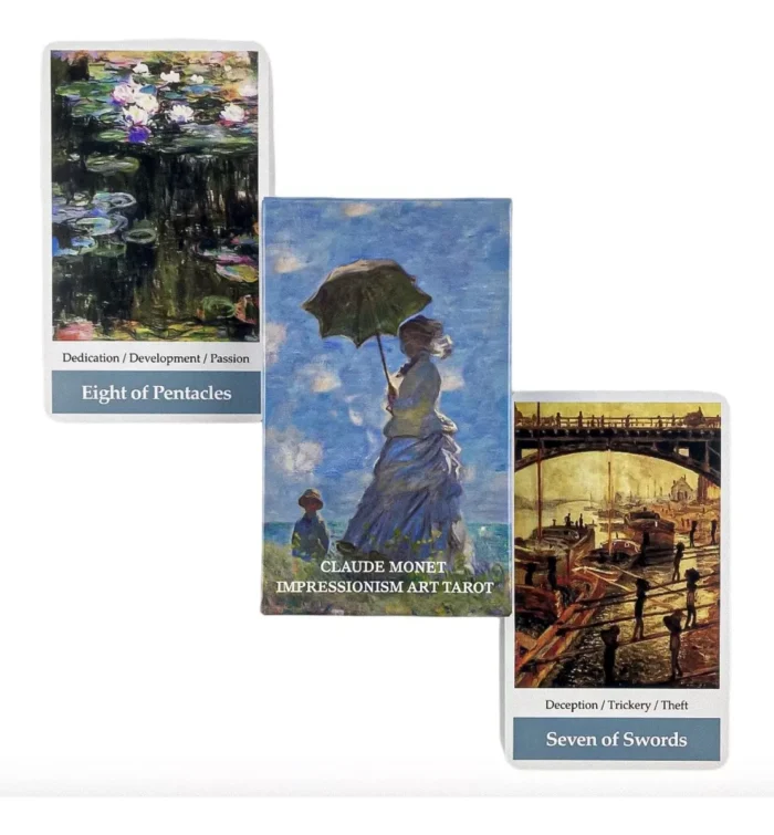Tarot De Monet Impresionista 78 Cartas Artisticas Ilustrado 4
