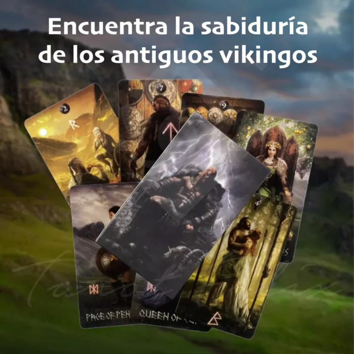 Tarot De Runas Vikingas Sabiduria Ancestral De Los Dioses 3