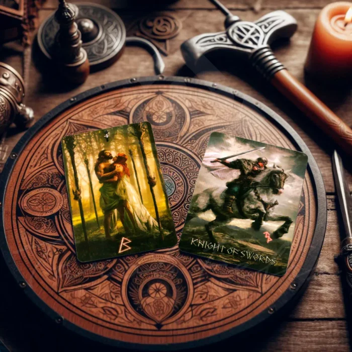 Tarot De Runas Vikingas Sabiduria Ancestral De Los Dioses 4