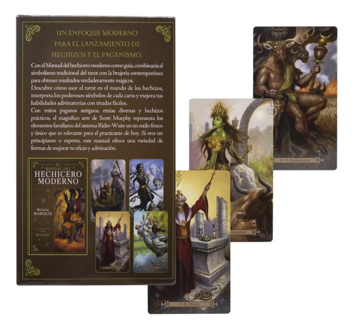 Tarot Del Hechicero Moderno Mazo Cartas Manual En Espanol 6