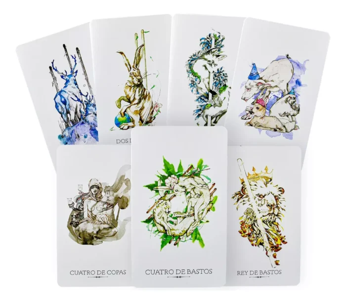 Tarot Linestrider Arte Visual Matiri guia Espanol Impresa 2
