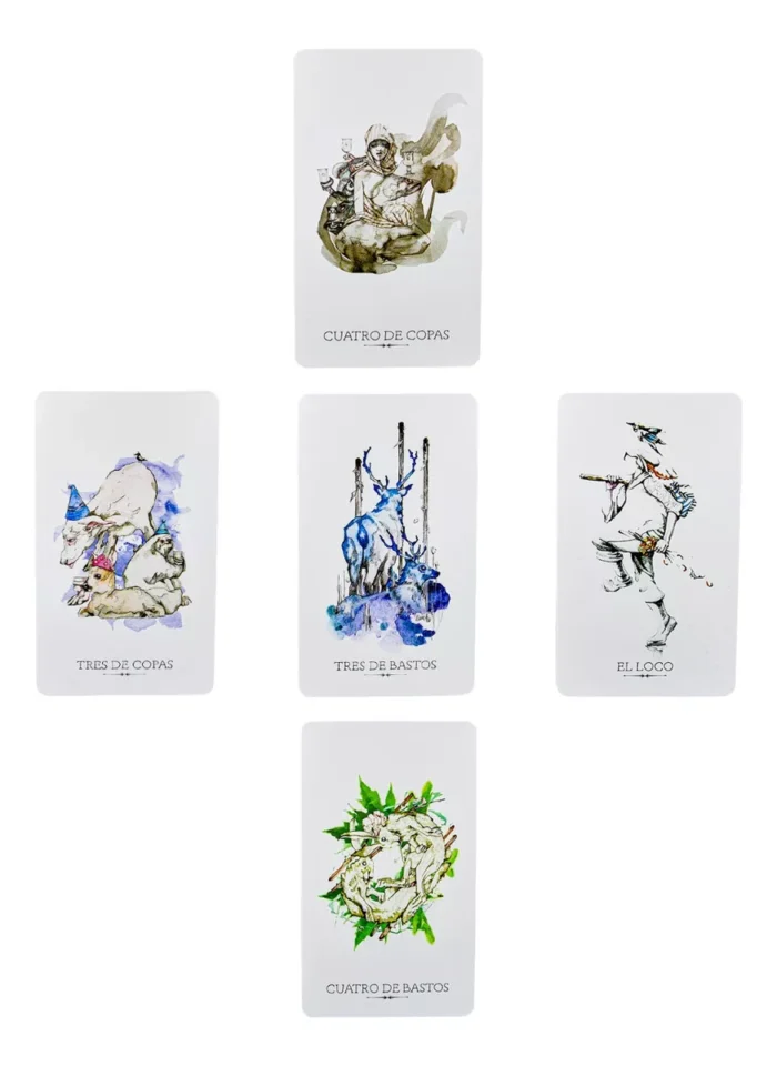 Tarot Linestrider Arte Visual Matiri guia Espanol Impresa 4