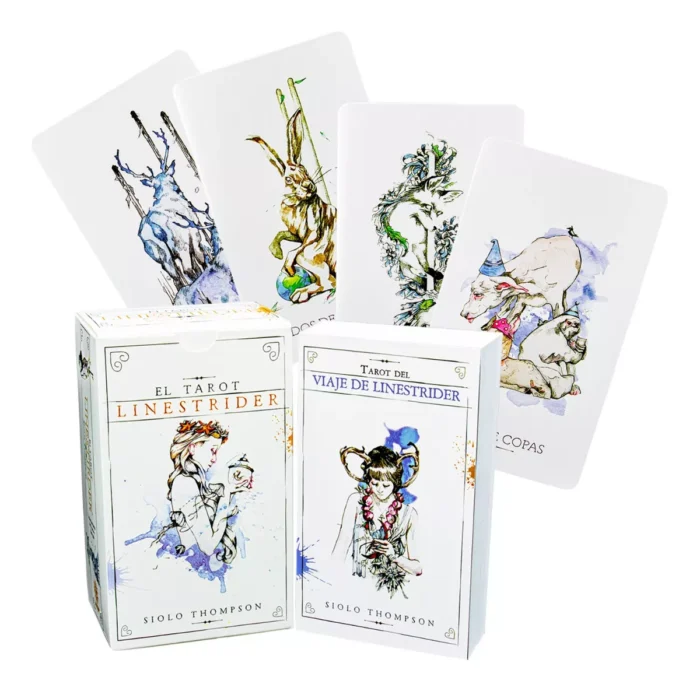 Tarot Linestrider Arte Visual Matiri guia Espanol Impresa