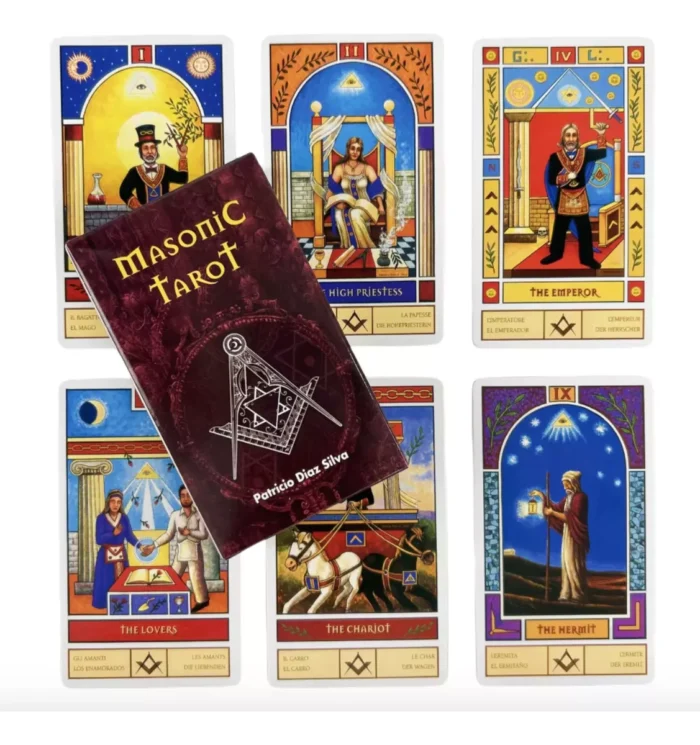 Tarot Masonico Sabiduria Manual Digital 78 Cartas