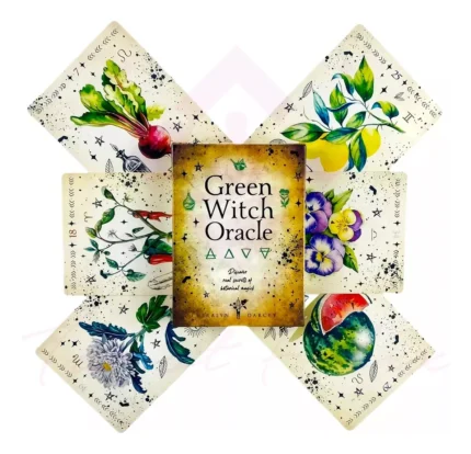 Oráculo Green Witch Botánico Magia verde wicca + PDF Español