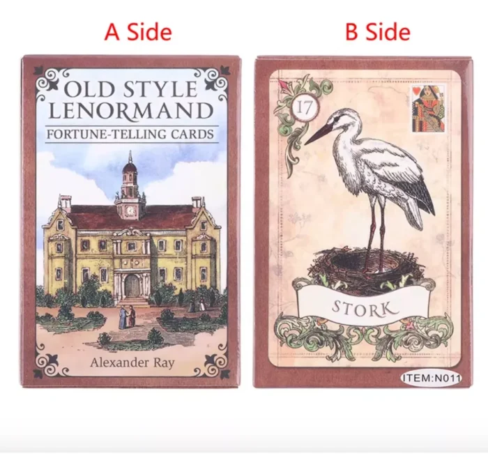 Tarot Oraculo Lenormand 38 Cartas Guia En Espanol 1