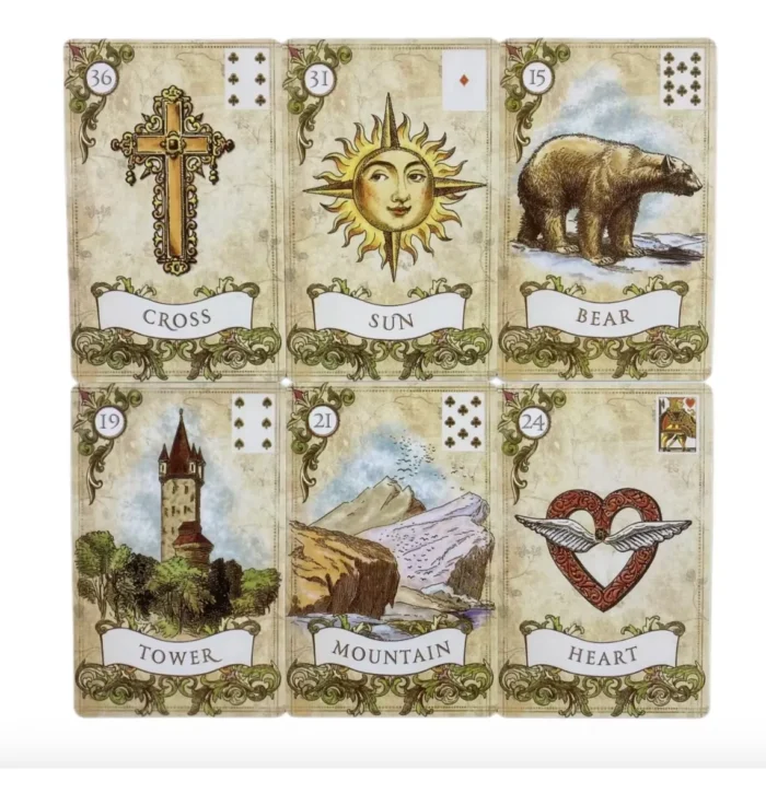 Tarot Oraculo Lenormand 38 Cartas Guia En Espanol 7
