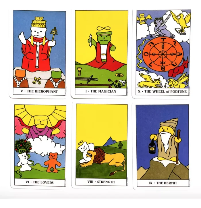 Tarot Rider waite Gummy Bear 78 Arcanos Guia Pdf Espanol 6