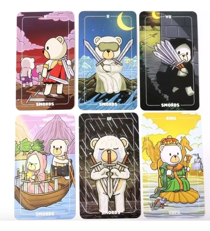 Teddy Tarot Rider waite 78 Cartas Arcanos Pdf Espanol 1