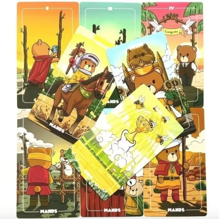 Teddy Tarot Rider waite 78 Cartas Arcanos Pdf Espanol 2