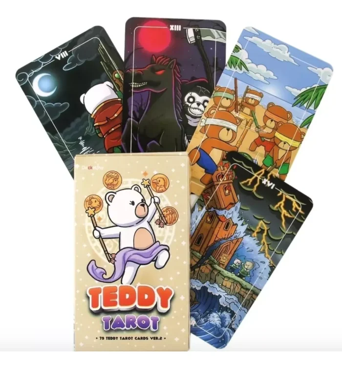 Teddy Tarot Rider waite 78 Cartas Arcanos Pdf Espanol