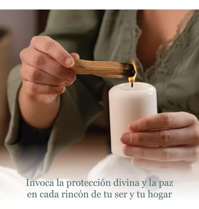 Vela Blanca Velon Blanco 10 Cm m Limpias Y Armonizaciones 6