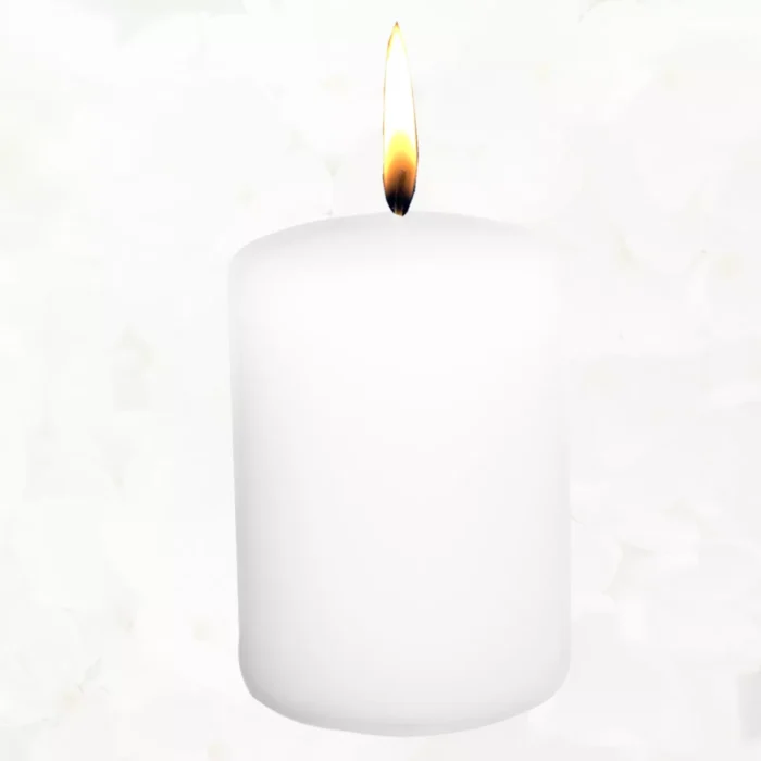 Vela Blanca Velon Blanco 10 Cm m Limpias Y Armonizaciones