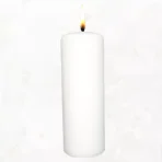 Vela velón blanco – ritual simbólico para limpieza y unión espiritual