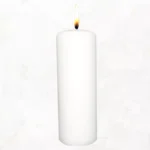 Vela velón blanco – ritual simbólico para limpieza y unión espiritual